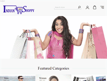 Tablet Screenshot of indianshoppy.com